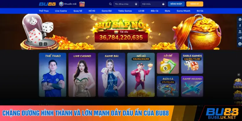 Chặng đường hình thành và lớn mạnh đầy dấu ấn của BU88