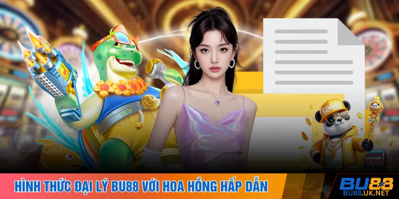 Hình thức đại lý BU88 với hoa hồng hấp dẫn