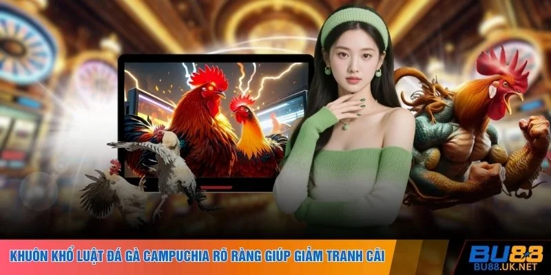 Khuôn khổ luật đá gà Campuchia rõ ràng giúp giảm tranh cãi 