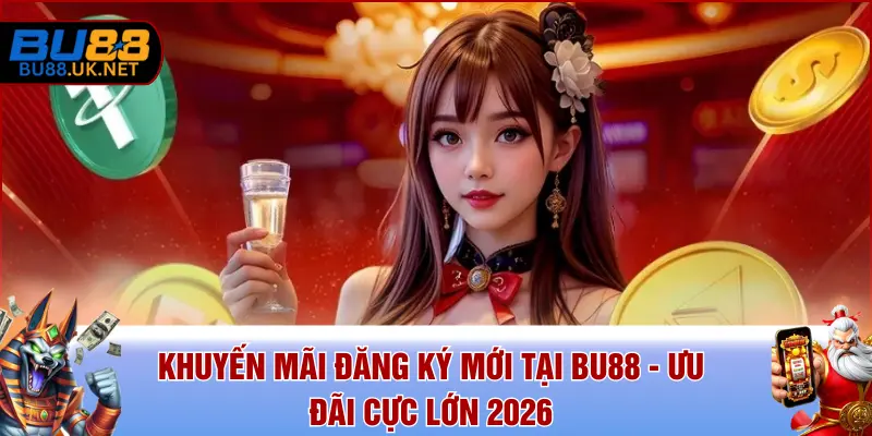 Khuyến Mãi Đăng Ký Mới Tại BU88 - Ưu Đãi Cực Lớn 2026